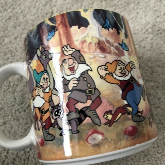 Snow White and the Seven Dwarfs‎ Disney Coffee Mug Cup - Picture 2 of 10